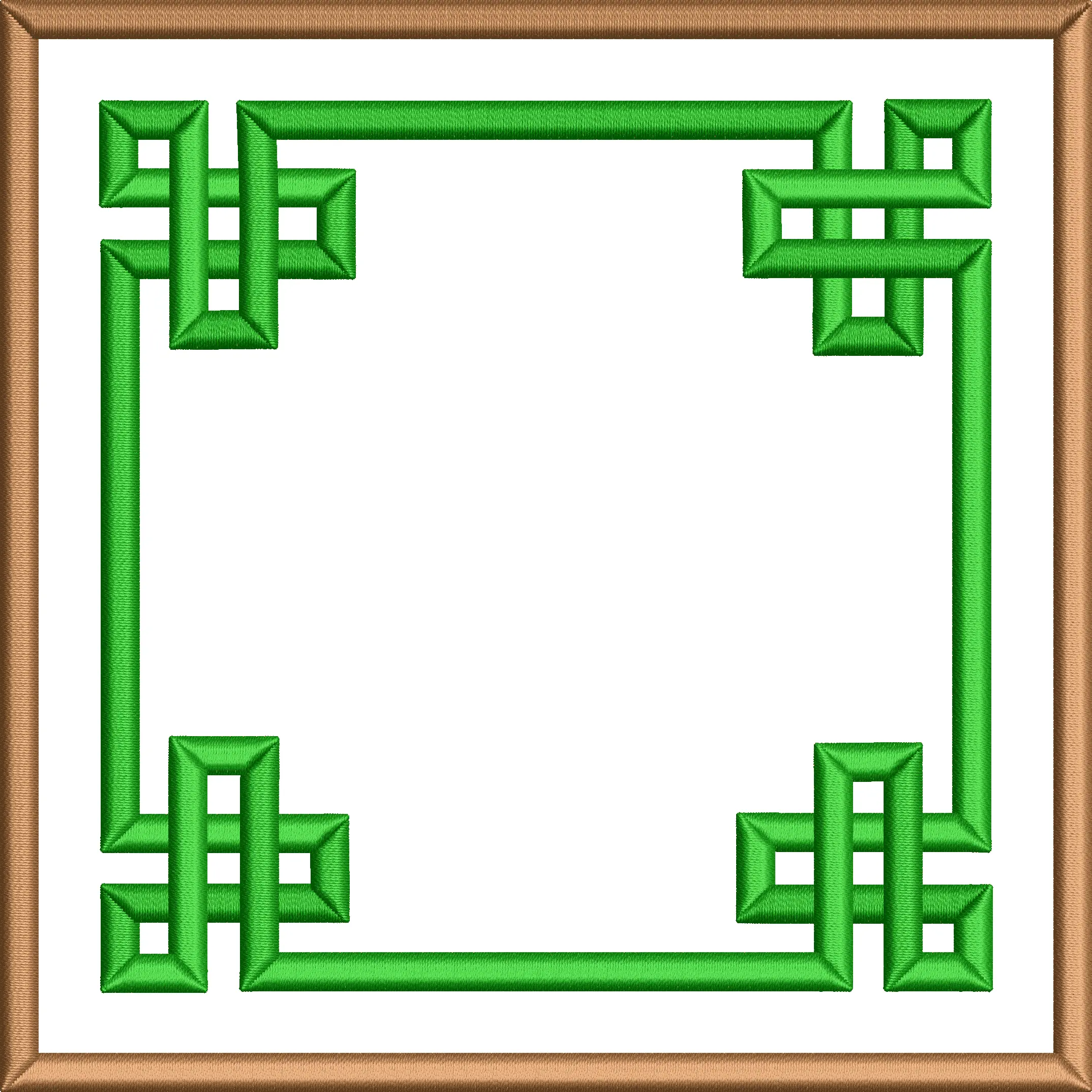 Frame 5f c with a square edge
